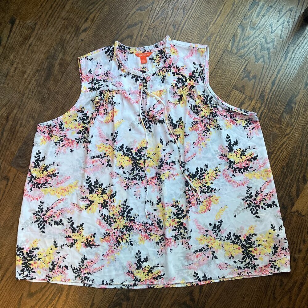 2 for $10 ❤️ JOE FRESH WOMENS SIZE 2X FLORAL TEE
